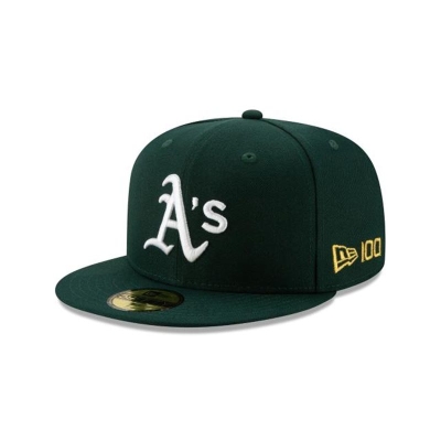 Oakland Athletics Gorra | New Era MLB Team Color 59fifty Fitted Cap Mexico - Negros